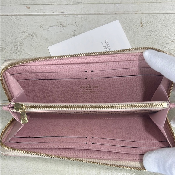 Louis Vuitton  Studded Clemence Damier Azur Wallet - Picture 3 of 16